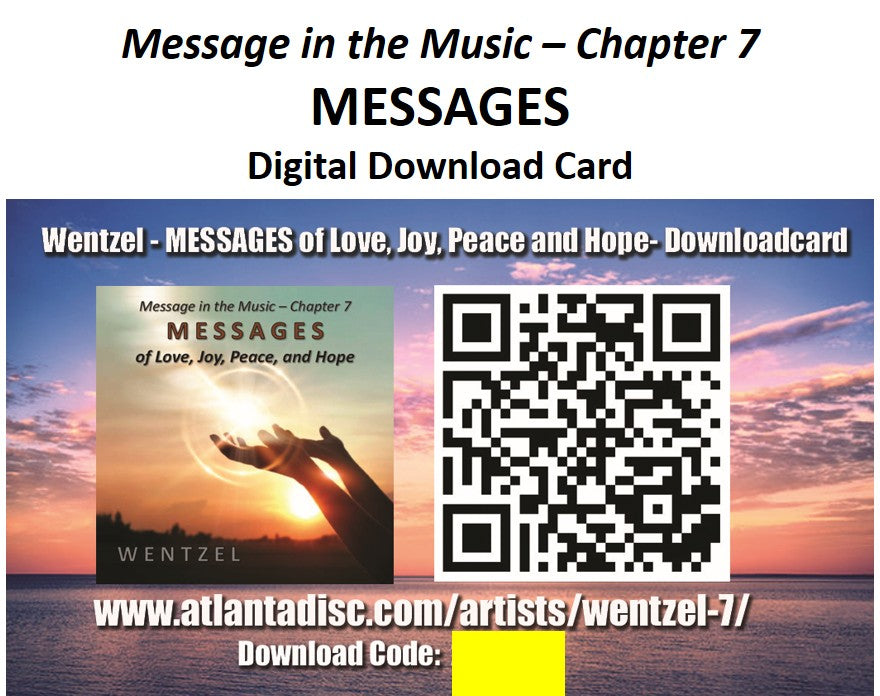 Message in the Music - Chapter 7 - MESSAGES of Love, Joy, Peace, and Hope - Digital Download Card
